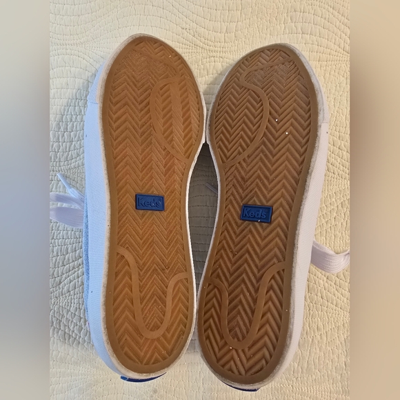 EUC Keds Ladies Light Blue Chambray Canvas Sneakers - Picture 8 of 8